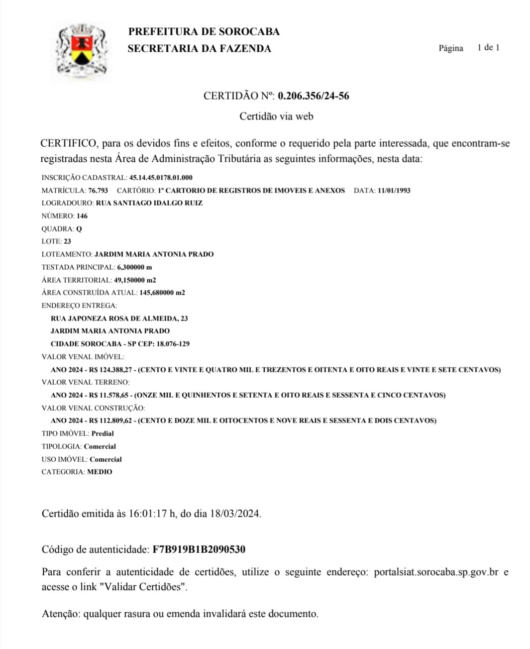 Imagem 1 da denúncia #VS-2026-23656