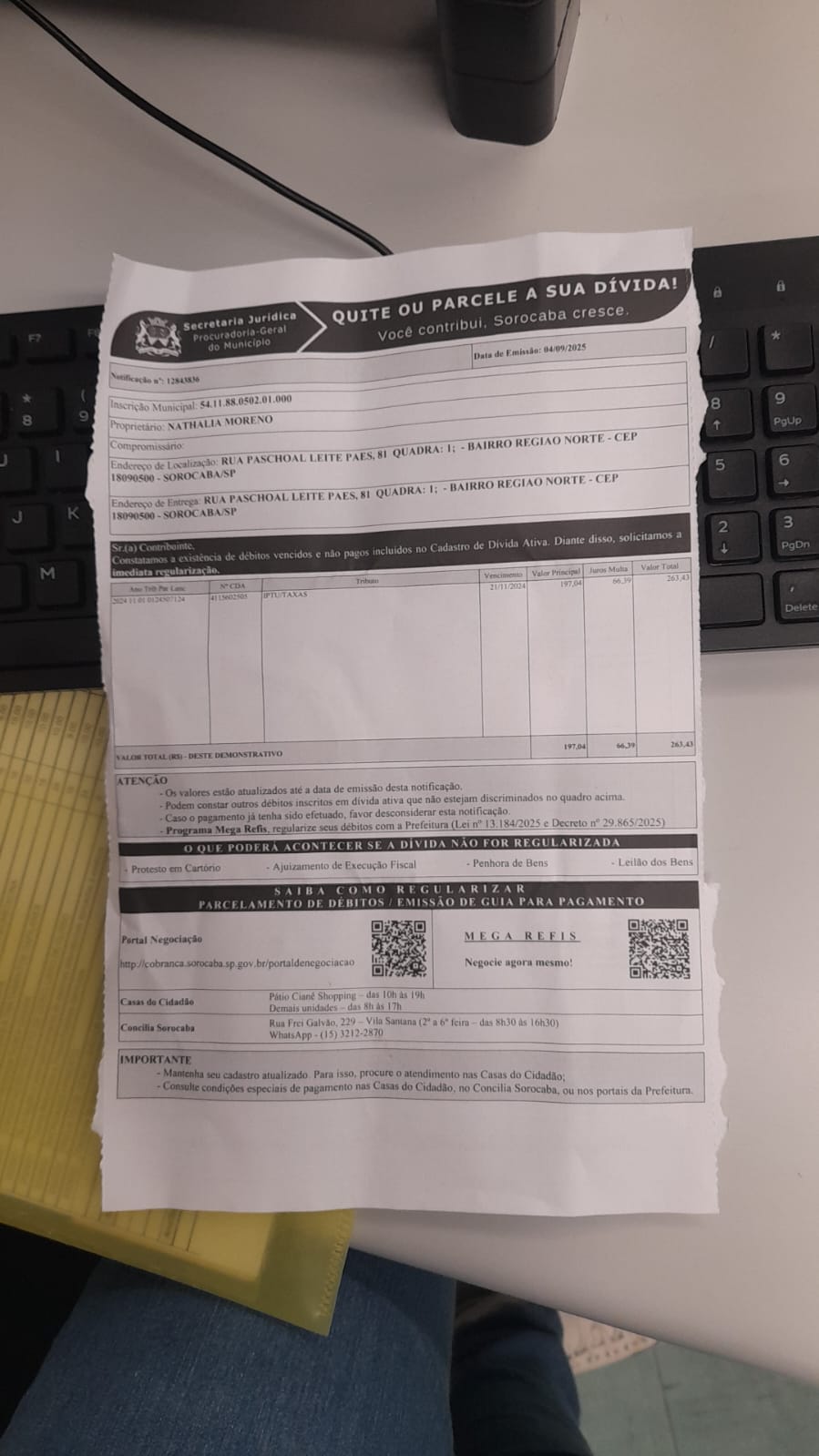 Imagem 1 da denúncia #VS-2026-31342