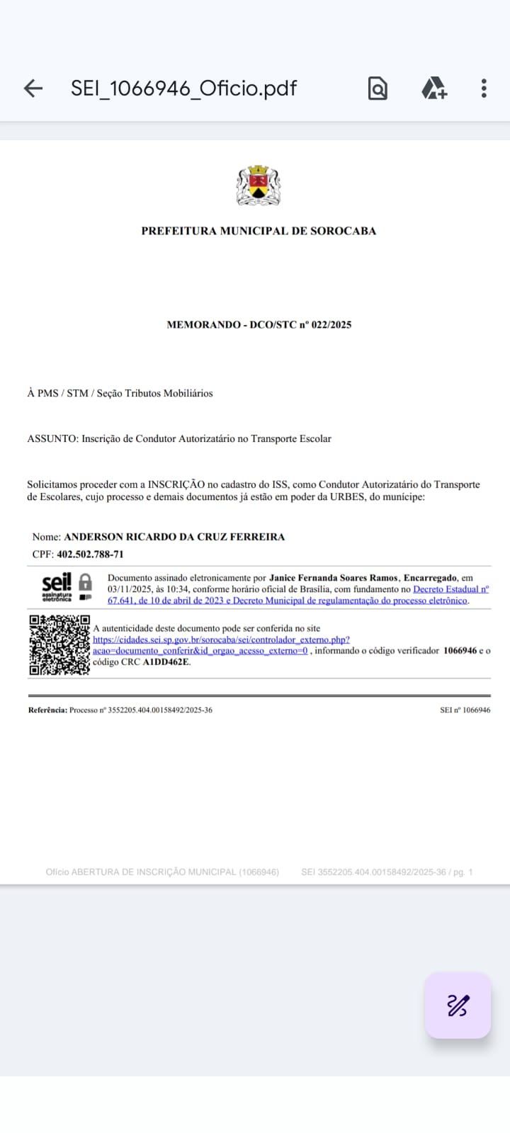 Imagem 1 da denúncia #VS-2026-36624