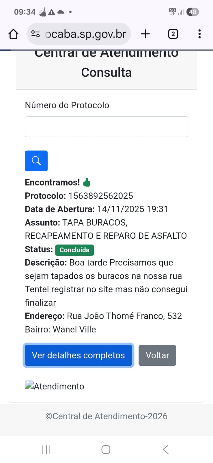 Imagem 1 da denúncia #VS-2026-46336