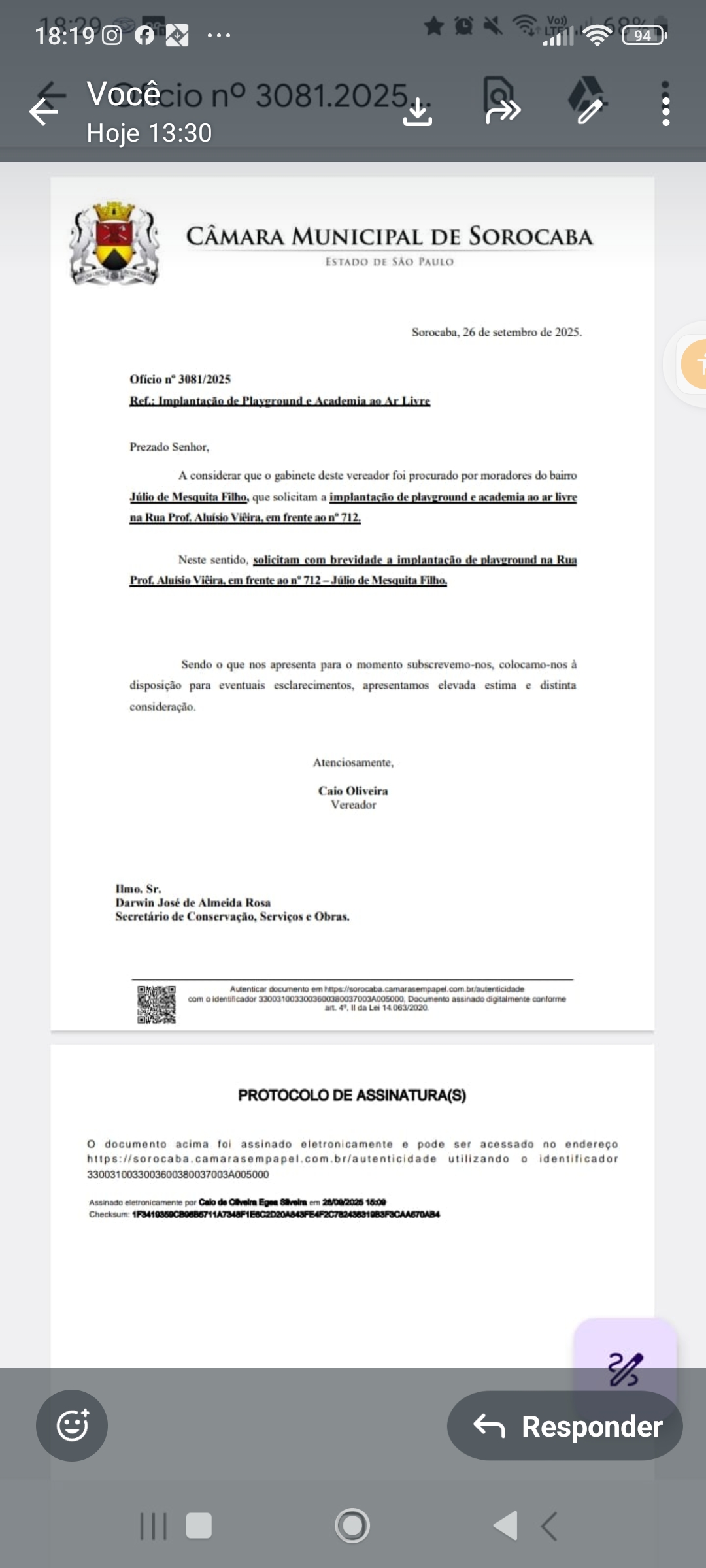 Imagem 1 da denúncia #VS-2026-52255