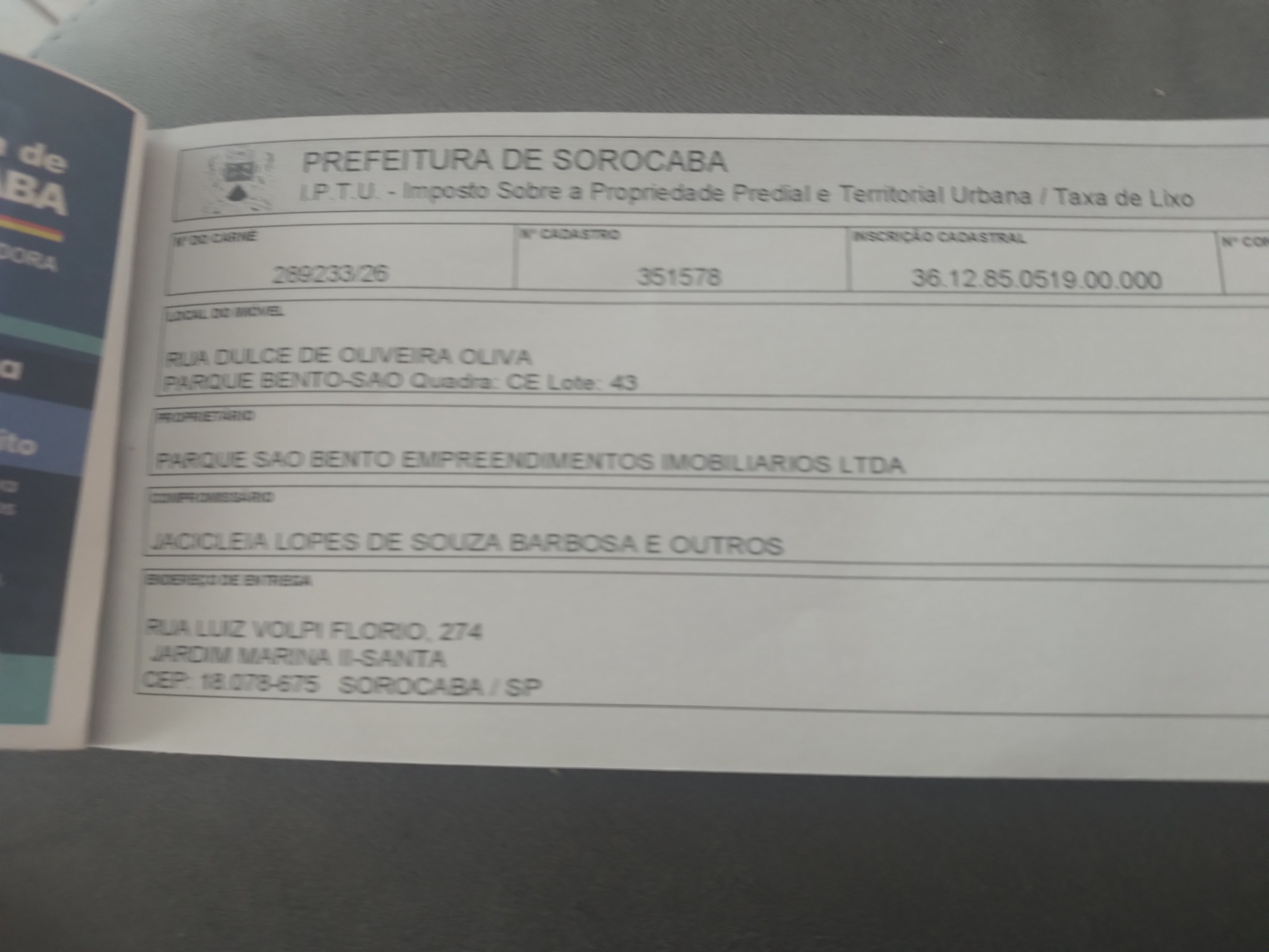 Imagem 1 da denúncia #VS-2026-57264