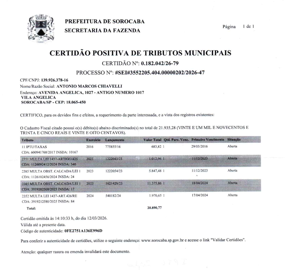 Imagem 1 da denúncia #VS-2026-57831