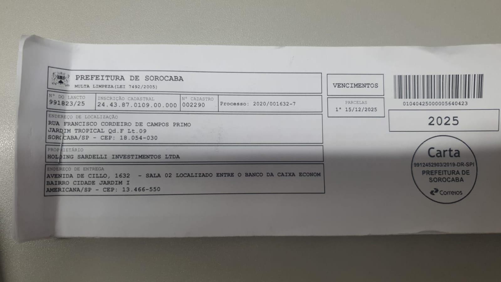 Imagem 2 da denúncia #VS-2026-58090