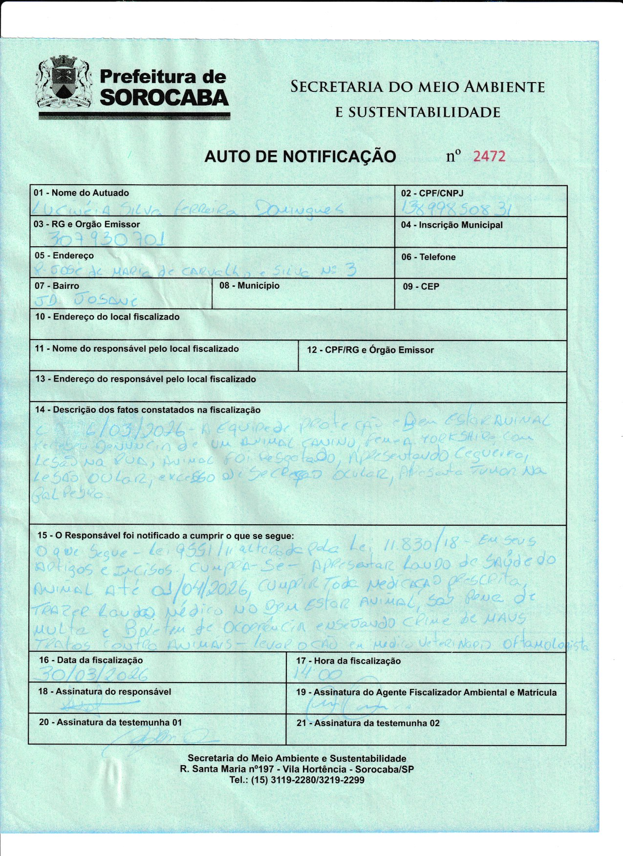Imagem 1 da denúncia #VS-2026-59069