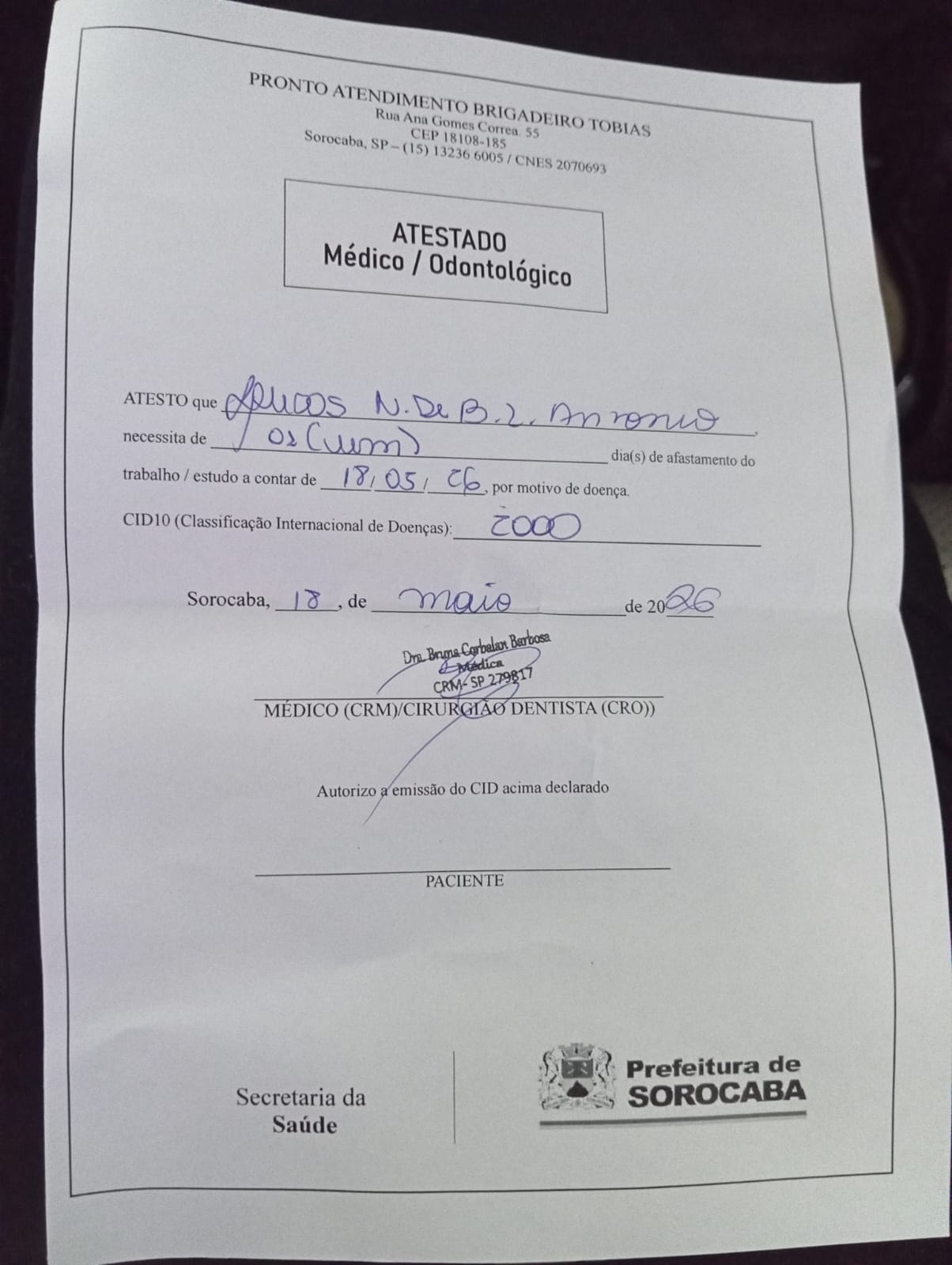 Imagem 1 da denúncia #VS-2026-64949