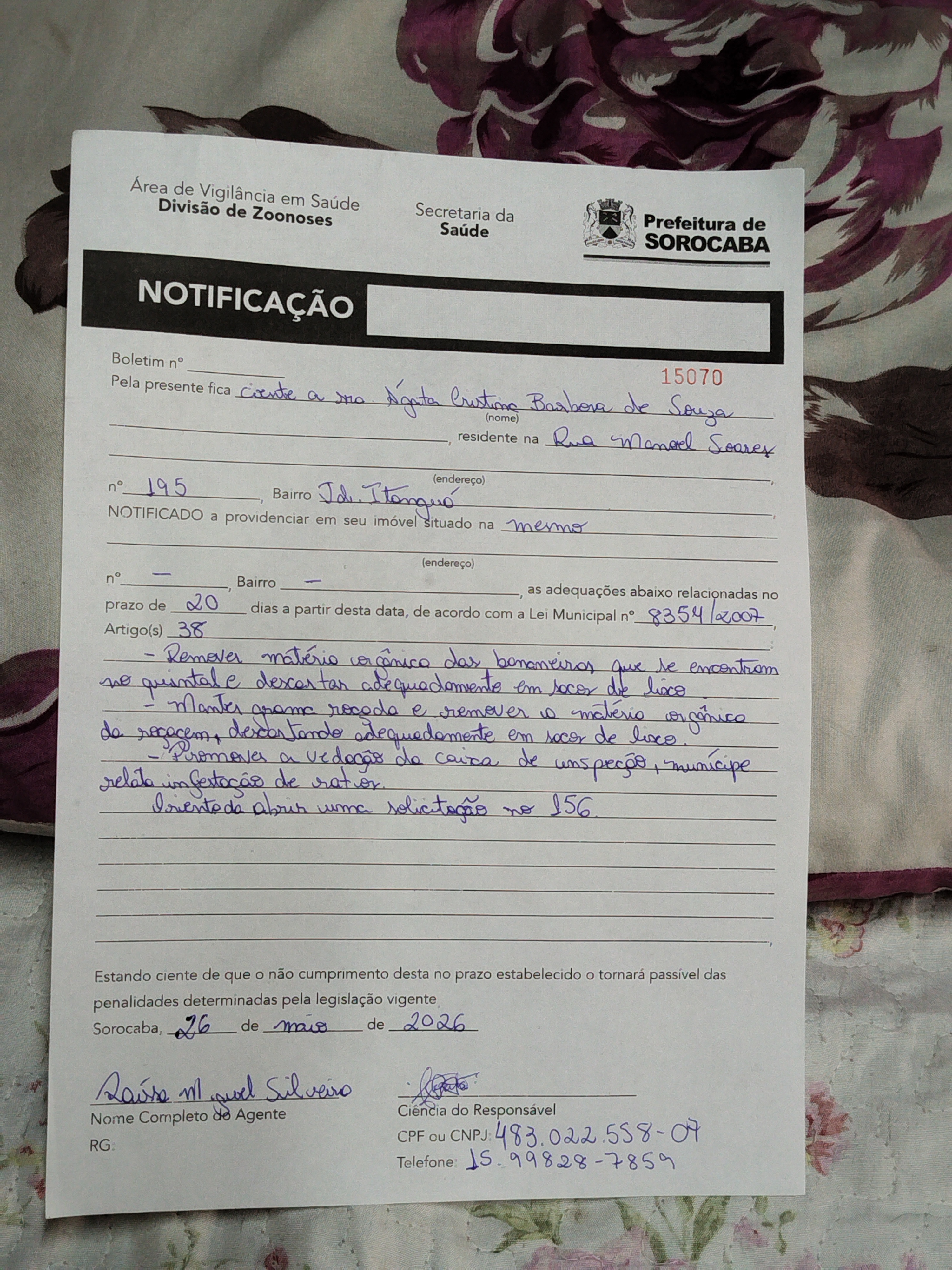 Imagem 1 da denúncia #VS-2026-65800